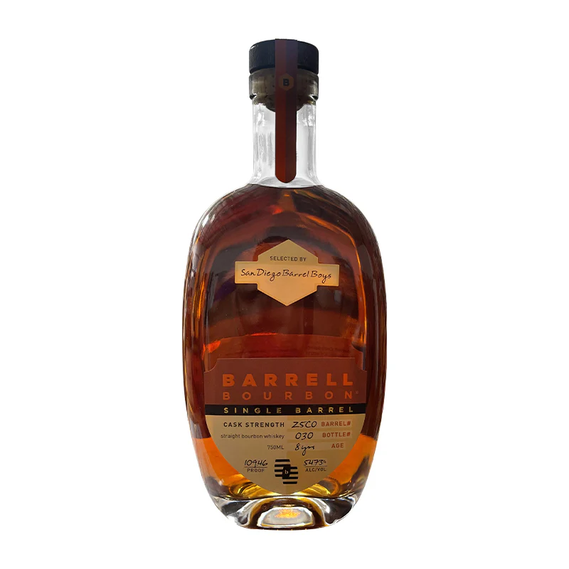 Barrell Craft Spirits 8-Year-Old Single Barrel Bourbon #Z5C0 Selected By SDBB