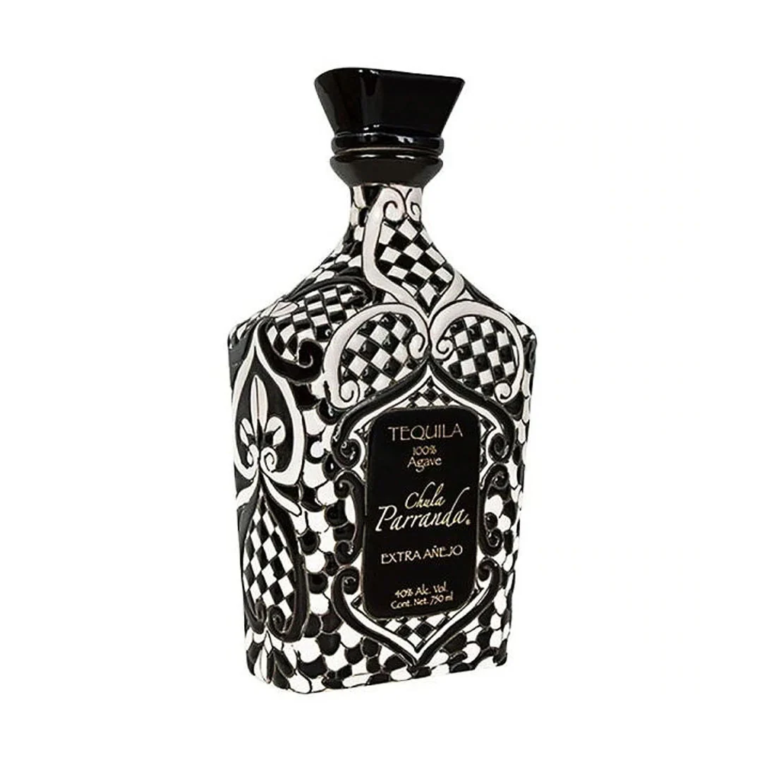 Chula Parranda Anejo Artesanal "Ceramic" Black Bottle