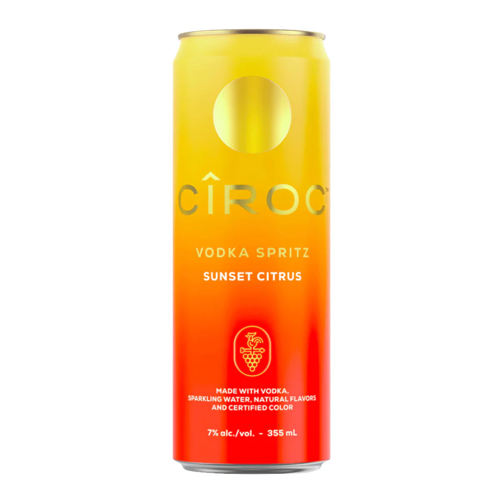 Ciroc Vodka Spritz Sunset Citrus 4PK Cans