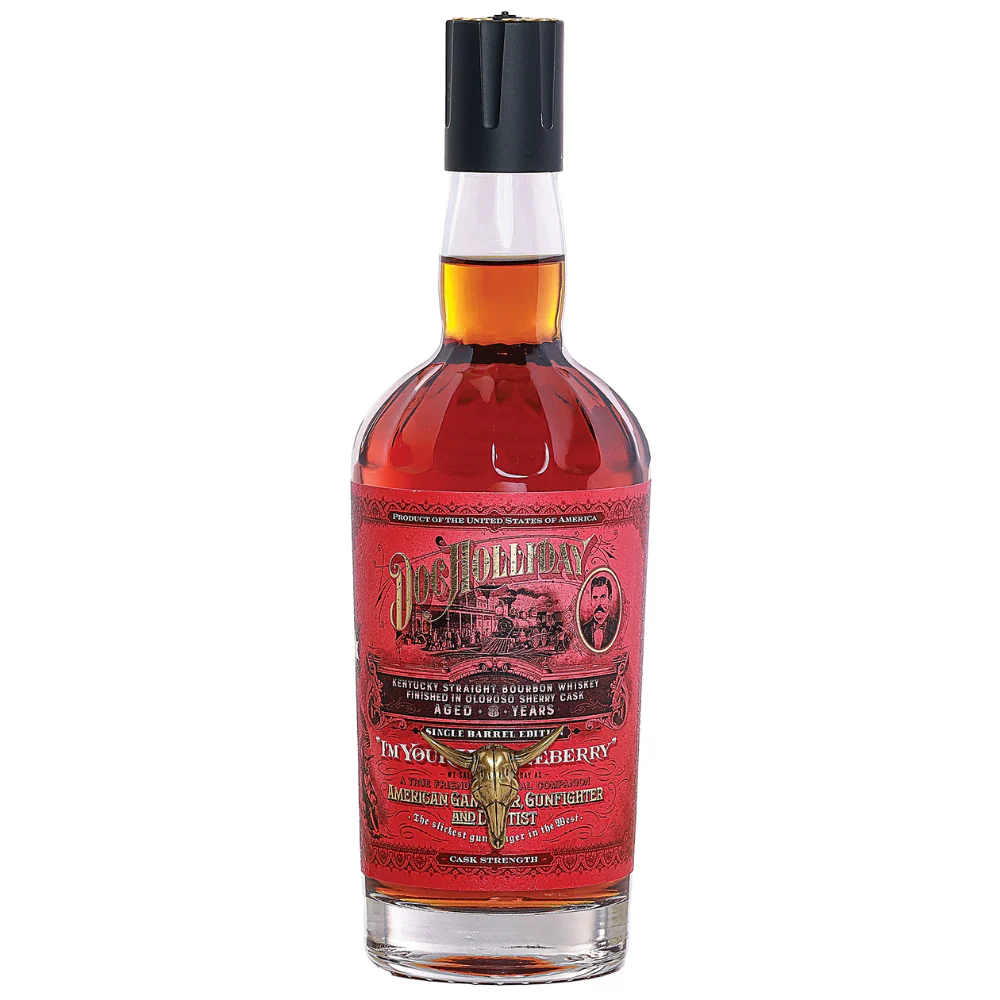 Doc Holliday 8 Year Single Barrel Bourbon Finished In Oloroso Sherry Cask "I'm Your Huckleberry"