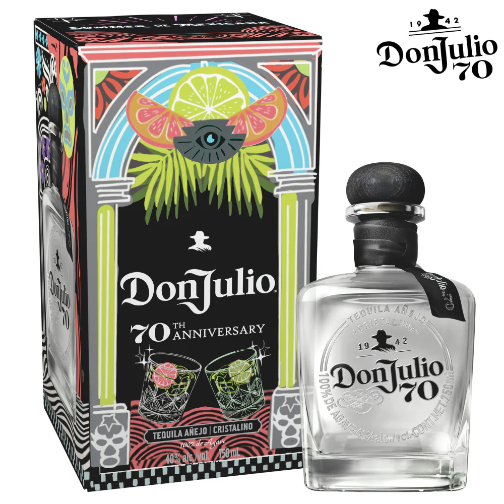 Don Julio 70th Summer of Mexicana Cristalino Anejo Tequila