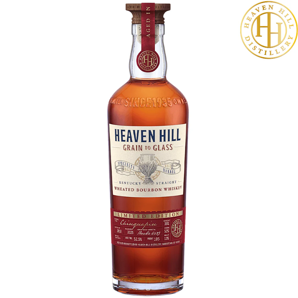 Heaven Hill Grain To Glass Wheated Bourbon Chinquapin Barrel 2025 Limited Edition