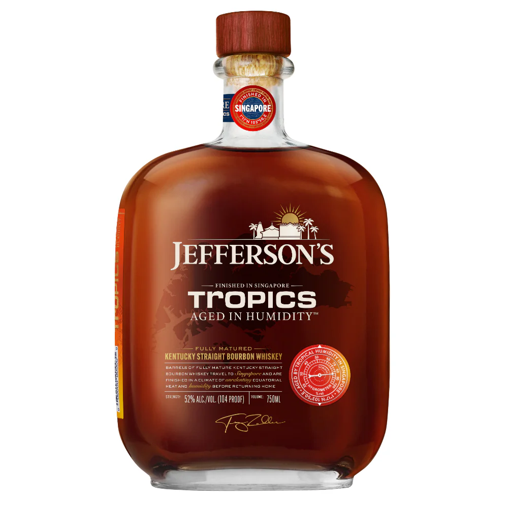 Jefferson's Tropics Kentucky Straight Bourbon Finished In Singapore