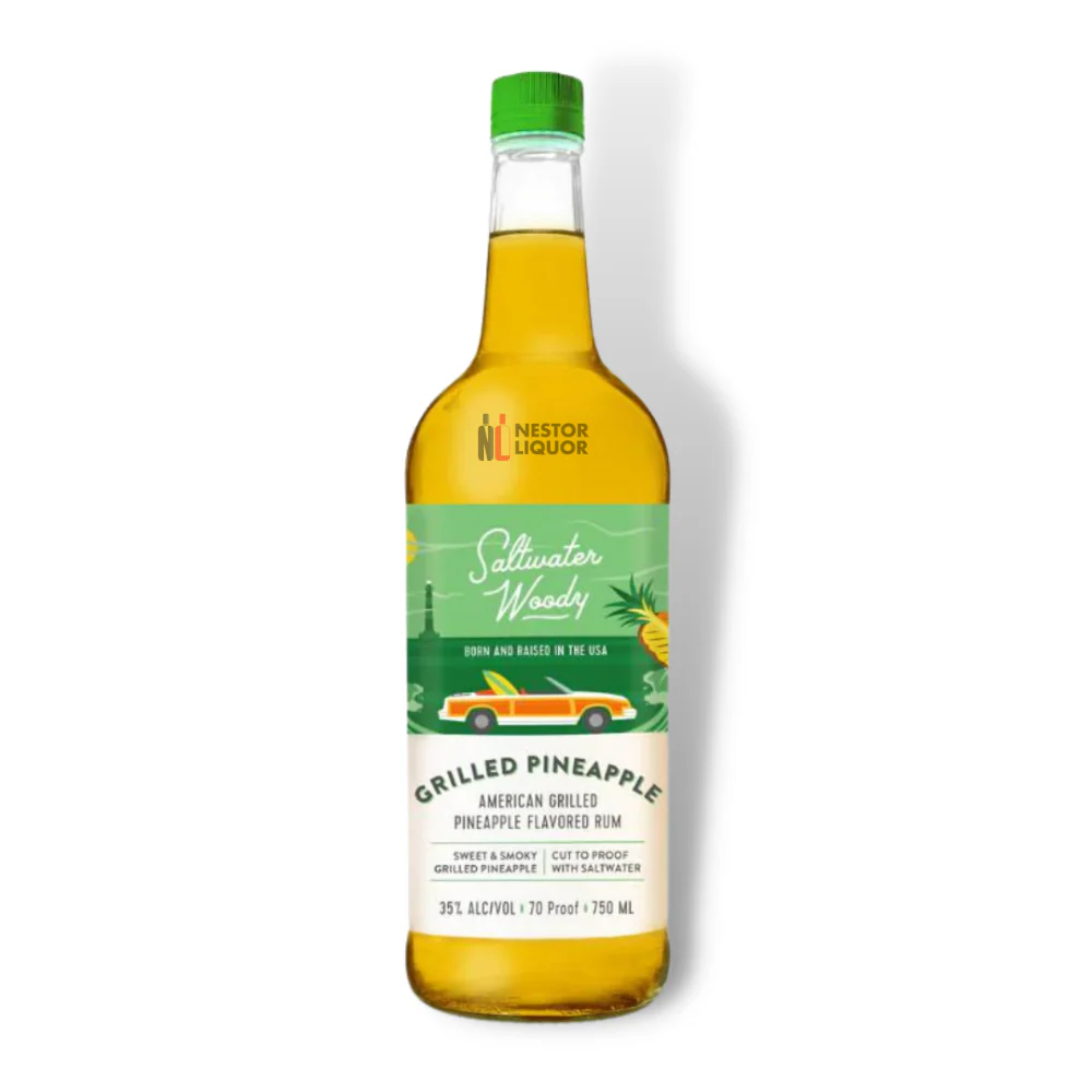 Saltwater Woody Grilled Pineapple American Rum 750ml